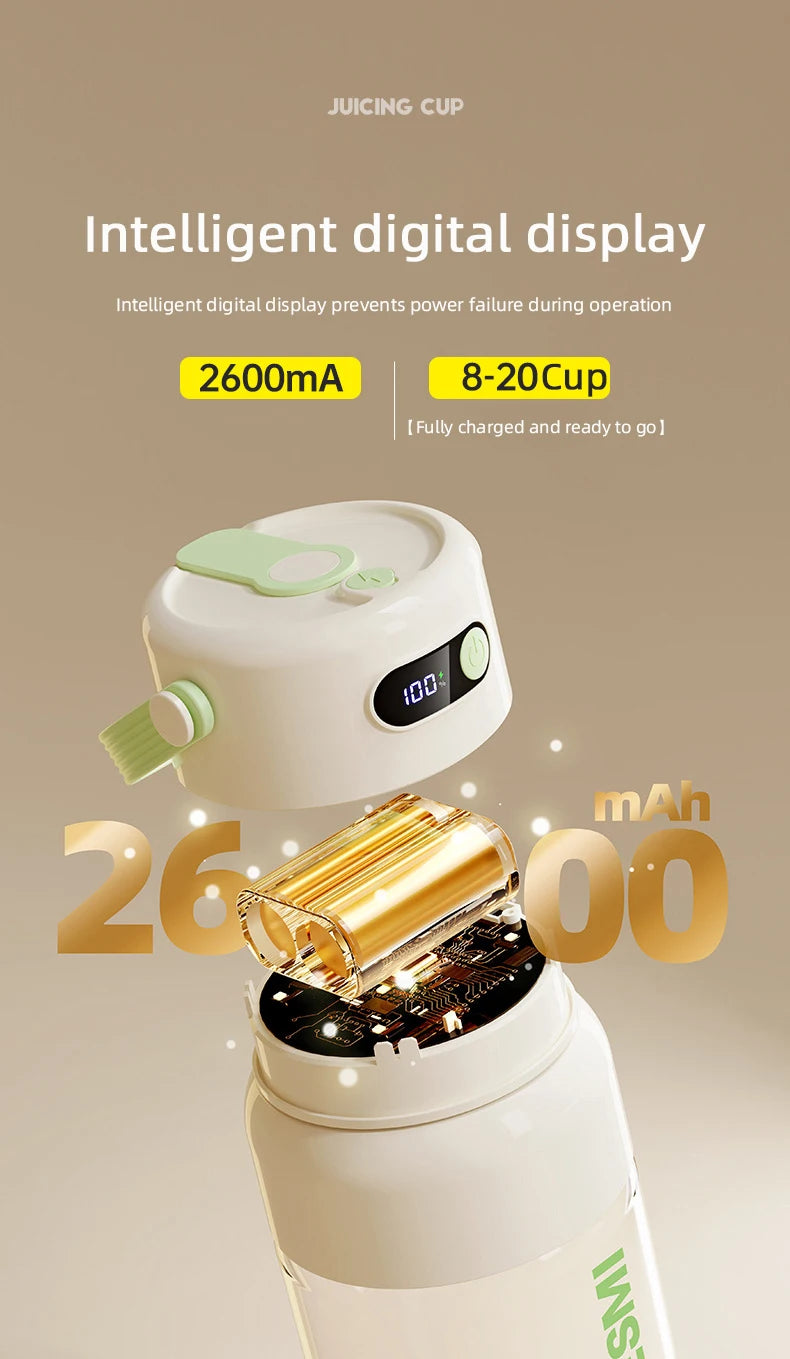 JuiceJoy Smart Bottle Blender