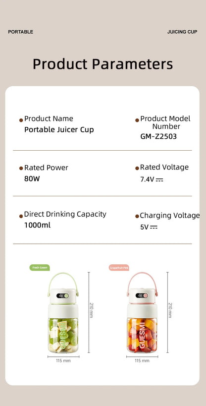 JuiceJoy Smart Bottle Blender